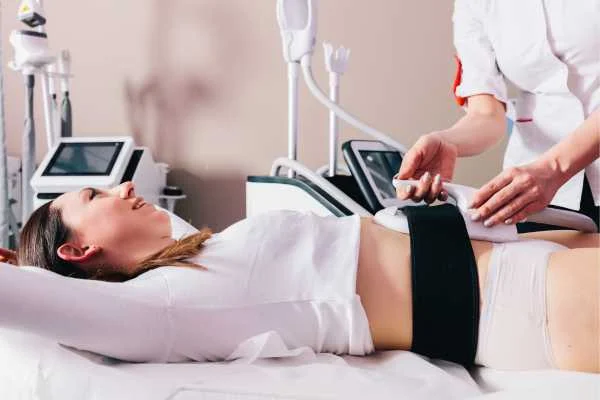 woman having body sculpting to help improve her body image and her mental health High Wycombe